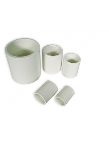 ROYAL EXCLUSIV - PVC pipe socket / bushing - Ø 40mm white - PVC blanc