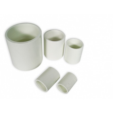 ROYAL EXCLUSIV - Manguito / casquillo de tubo de PVC - Ø 50 mm blanco - PVC blanco ROYAL EXCLUSIV - Manguito / casquillo de tubo de PVC - Ø 50 mm blanco - PVC blanco