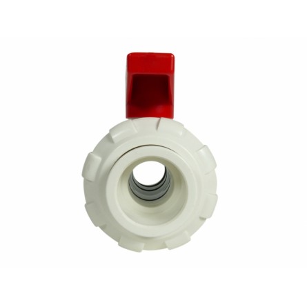 ROYAL EXCLUSIV - True Union Ball Valves - white/red 50mm - Vannes à bille PVC