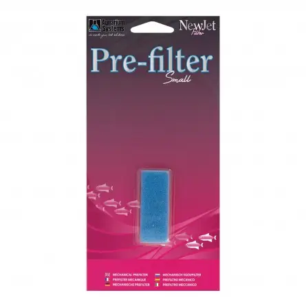 AQUARIUM SYSTEMS - Préfiltre mécanique small - 1 pièce - Pour New Jet AQUARIUM SYSTEMS - Préfiltre mécanique small - 1 pièce - Pour New Jet