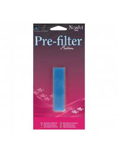 AQUARIUM SYSTEMS - Préfiltre mécanique medium - 1 pièce - Pour New Jet