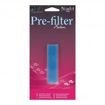 SISTEMAS DE AQUÁRIO - Pré-filtro mecânico médio - 1 peça - Para New Jet SISTEMAS DE AQUÁRIO - Pré-filtro mecânico médio - 1 peça - Para New Jet