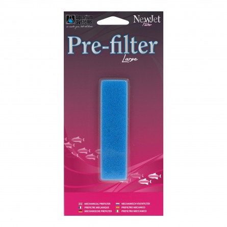 AQUARIUM SYSTEMS - Großer mechanischer Vorfilter - 1 Stück - Für New Jet AQUARIUM SYSTEMS - Großer mechanischer Vorfilter - 1 Stück - Für New Jet