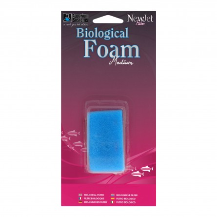 ACQUARIUM SYSTEMS - Bio foam medio - 1 pezzo - per New Jet ACQUARIUM SYSTEMS - Bio foam medio - 1 pezzo - per New Jet