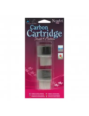 AQUARIUM SYSTEMS - Cartouche charbon actif Small & Medium - pour New Jet