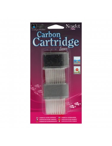 AQUARIUM SYSTEMS - Cartouche charbon actif Small & Medium - pour New Jet Aquarium System - 1