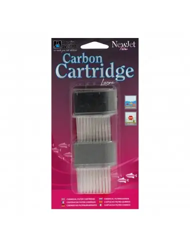 AQUARIUM SYSTEMS – Kleine und mittlere Aktivkohlekartusche – für New Jet Aquarium System – 1