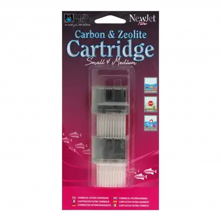 SISTEMAS DE AQUÁRIO - Cartucho Químico - Carbono e Zeo - Pequeno e Médio - para Novo Jato SISTEMAS DE AQUÁRIO - Cartucho Químico - Carbono e Zeo - Pequeno e Médio - para Novo Jato