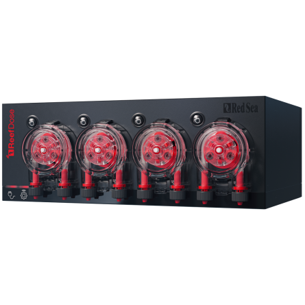 RED SEA - ReefDose 4 - Connected dosing pump for aquarium RED SEA - ReefDose 4 - Connected dosing pump for aquarium