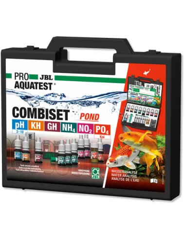 JBL - ProAquaTest Combiset Pond - Kutija za testiranje vode u koi akvarijima i vrtnim jezercima