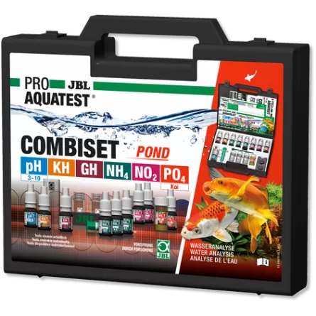 JBL - ProAquaTest Combiset Pond - Kutija za testiranje vode u koi akvarijima i vrtnim jezercima