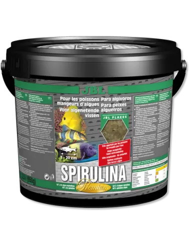 JBL - Spirulina - 5.5 L  - Nourriture Premium pour mangeurs d'algues