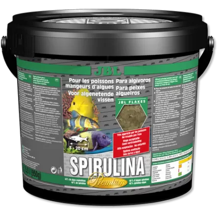 JBL - Spirulina - 5.5 L  - Nourriture Premium pour mangeurs d'algues