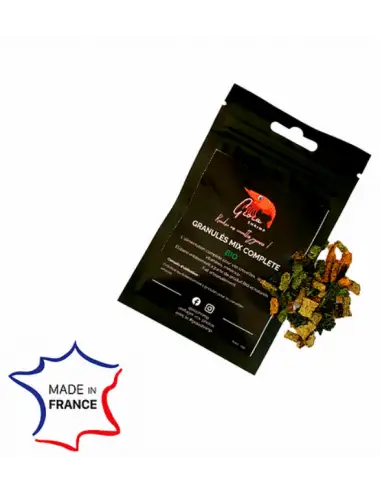 Gioia Shrimp - MIX Complete Organic Pellets - Naravna hrana za kozice