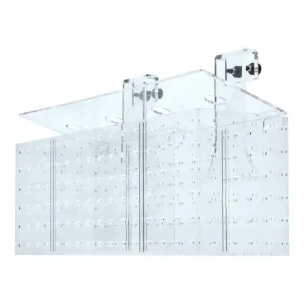 GROTECH - Akklimatisierungsbox - Scatola di acclimatazione - 3 camere - Da appendere in acquari GROTECH - Akklimatisierungsbox - Scatola di acclimatazione - 3 camere - Da appendere in acquari