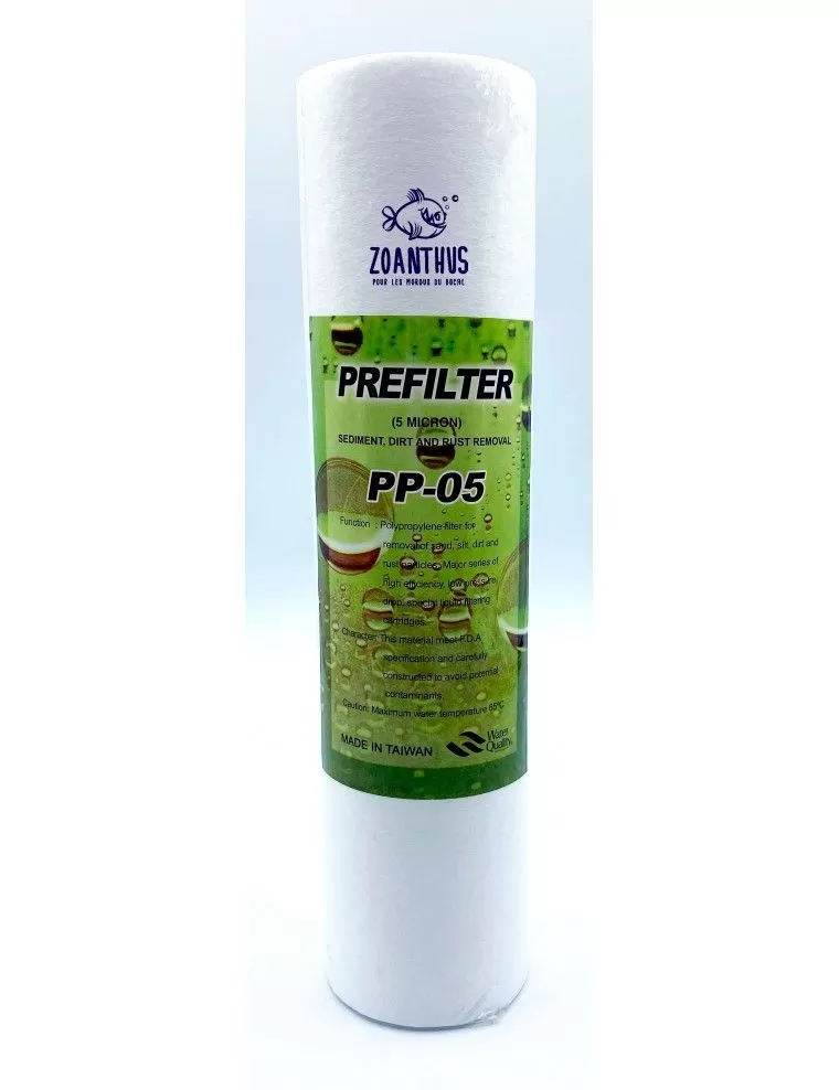 Pré-filtro - PP-05 - 5 mícrons - Cartucho filtrante