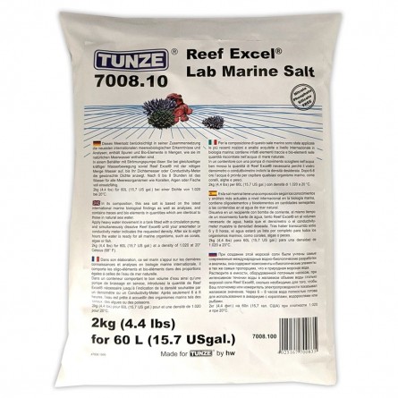 Tunze - Reef Excel Lab marine salt - 2 kg - Sea salt