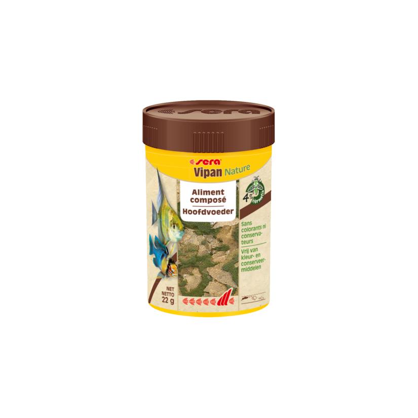 SERA - Vipan Nature - 100ml - Aliment pour poissons d'ornements