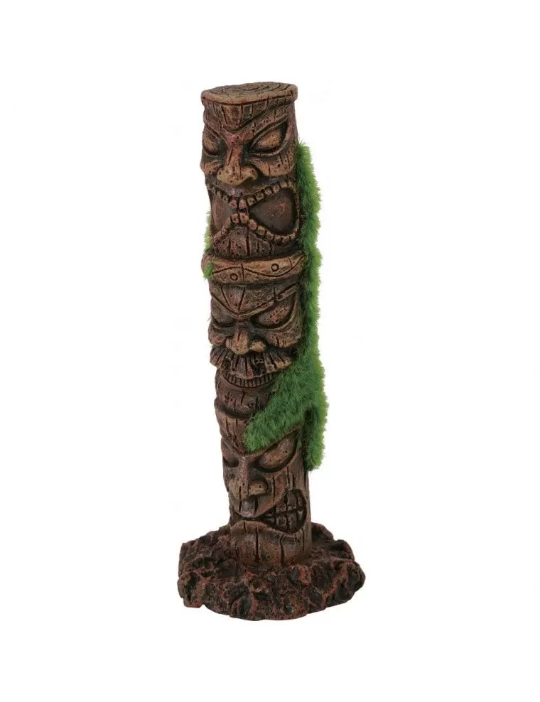 ZOLUX - Totem 1 column Kipouss - 5.2x4.6x13.1cm - Artificial decoration lined with seeds