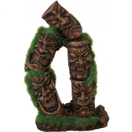 ZOLUX - Totem 2 colonnes Kipouss - 7.7x5.6x13.8 cm - Décoration artificielle tapissée de graines ZOLUX - Totem 2 colonnes Kipouss - 7.7x5.6x13.8 cm - Décoration artificielle tapissée de graines