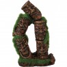 ZOLUX - Totem 2 colonne Kipouss - 7,7x5,6x13,8 cm - Decorazione artificiale rivestita di semi ZOLUX - Totem 2 colonne Kipouss - 7,7x5,6x13,8 cm - Decorazione artificiale rivestita di semi