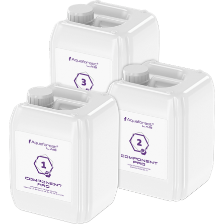 AQUAFOREST - Component +1, +2, +3, Pro - 5 Litres AQUAFOREST - Component +1, +2, +3, Pro - 5 Litres