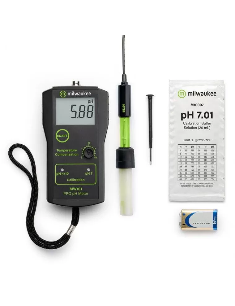 MILWAUKEE - pH Mètre MW101 - Avec sonde