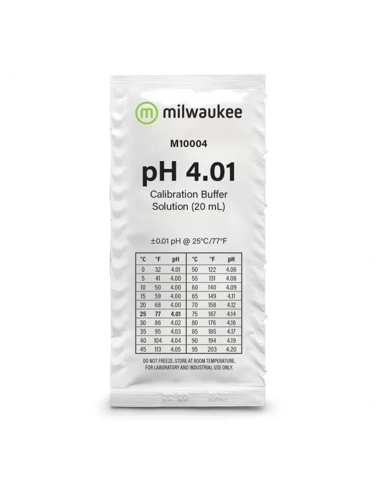 MILWAUKEE - pH 4,01 kalibratieoplossing - 20 ml