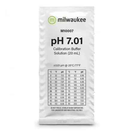 MILWAUKEE - Solution de calibrage pH 7.01 - 20ml
