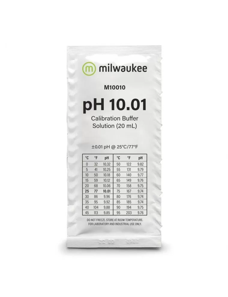 MILWAUKEE - Solution de calibrage pH 10.01 - 20ml