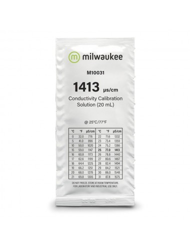 MILWAUKEE - Solución de calibración TDS 1.413 μS/cm