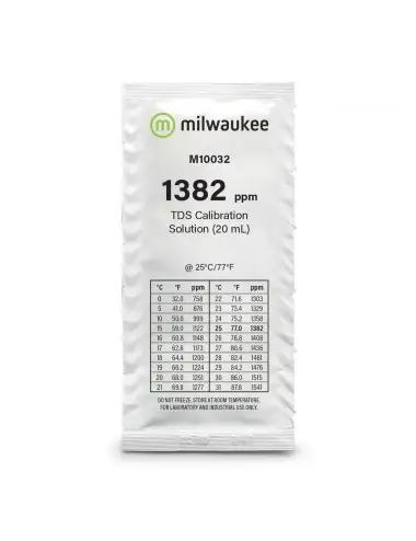 MILWAUKEE - Solución de calibración TDS 1382 ppm
