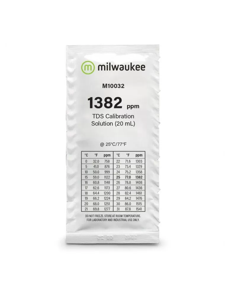 MILWAUKEE - Solution de calibrage TDS 1382ppm