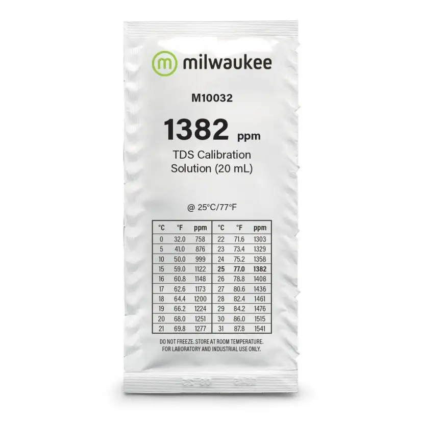 MILWAUKEE - Solution de calibrage TDS 1382ppm