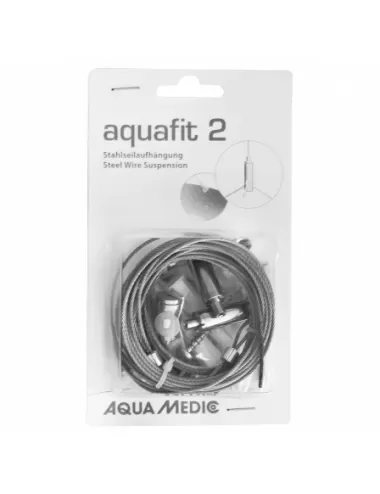 AQUA MEDIC - Aquafit 2 - Câble de suspension en acier universelle