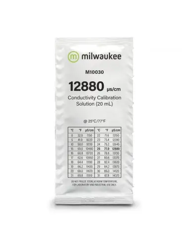 MILWAUKEE - Solution de calibrage 12880 µS/cm - 20ml