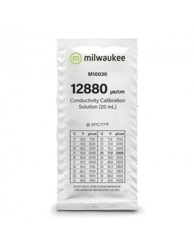 MILWAUKEE - Solução de calibração 12880 µS/cm - 20ml