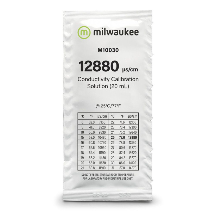 MILWAUKEE - Solution de calibrage 12880 µS/cm - 20ml