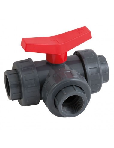 AQUA MEDIC - Válvula de três vias - Diâmetro 20 mm