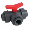 AQUA MEDIC - Robinet trois voies - Diamètre 32 mm AQUA MEDIC - Robinet trois voies - Diamètre 32 mm