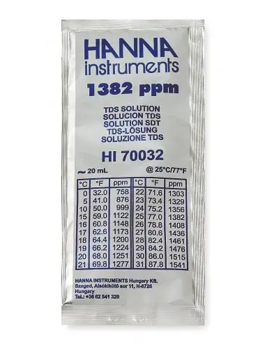 Hanna Instruments - 1382 mg/L raztopina za umerjanje TDS - 20 ml