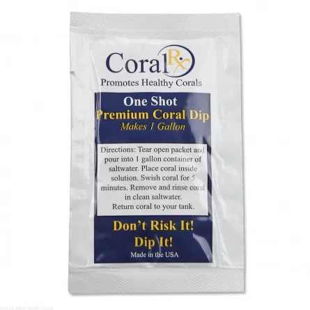 Coral RX - One shot - 5 ml - Traitement pour coraux - Parasites et infections