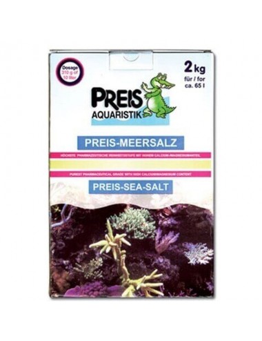 PREIS - Preis-Meersalz - 2 kg - Sel pour aquarium marin Preis Aquaristik - 1