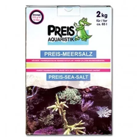 PREIS - Preis-Meersalz - 2 kg - Sale per acquario marino Preis Aquaristik - 1