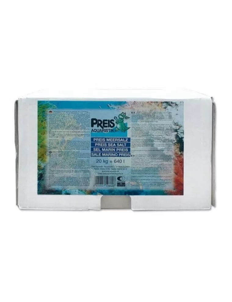PREIS - Preis-Meersalz -  20kg Carton - Sel pour aquarium marin
