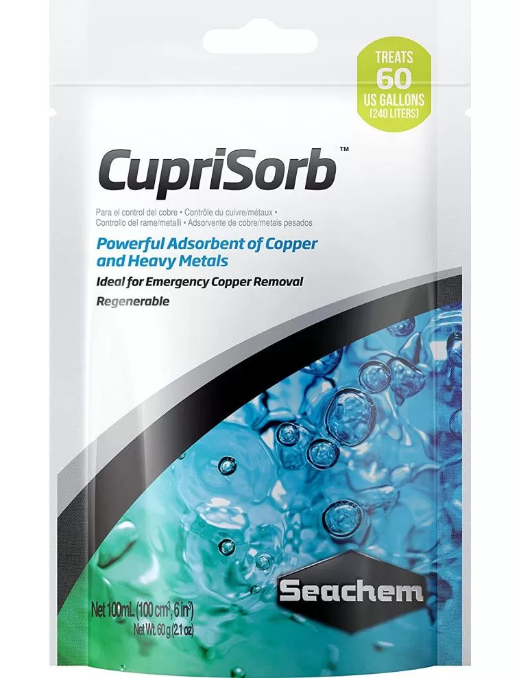 SEACHEM - Cuprisorb 100ml - Absorptiemiddel van koper en zware metalen