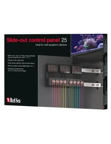 RED SEA - Panel de control deslizante 25 - 25x45 cm Red Sea - 1