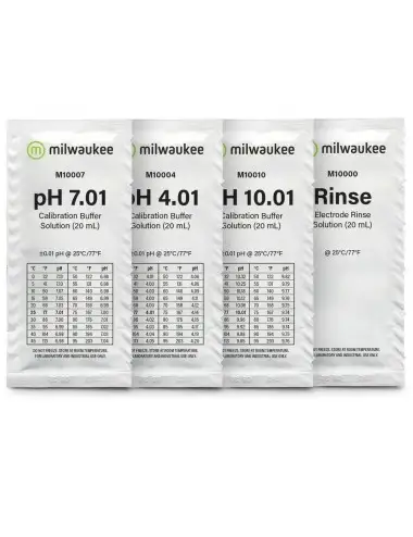 MILWAUKEE - Frest-Start - Kit de sachês de solução inicial para medidores e testadores de pH