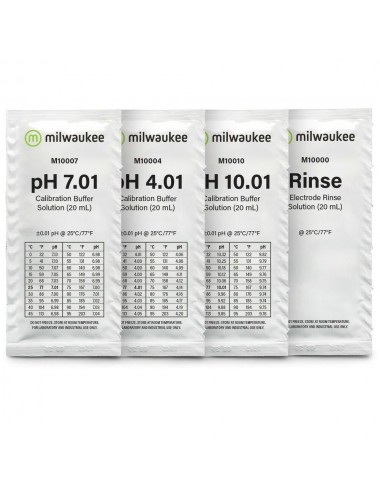 MILWAUKEE - Frest-Start - Starter Solution Sachet Kit for pH Meters and Testers