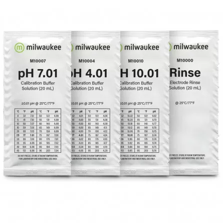 MILWAUKEE - Frest-Start - Kit de sachets de solution de démarrage pour pH-mètres et testeurs